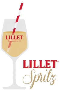 Lillet_USA wine spritz clink aperitif Sticker