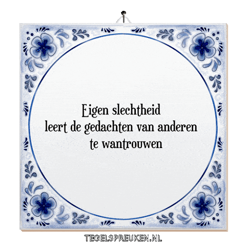 Nl Spreuk Sticker by Tegelspreuken.nl