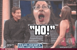 ho yelling GIF by The Maury Show