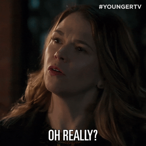 Surprised Suttonfoster GIF by YoungerTV