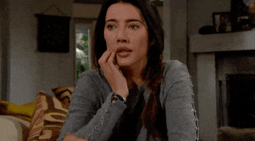 Nervous Bold And Beautiful GIF by CBS