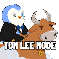 Bull Run Crypto Sticker by Pudgy Penguins