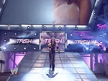 walk out trish stratus GIF by WWE