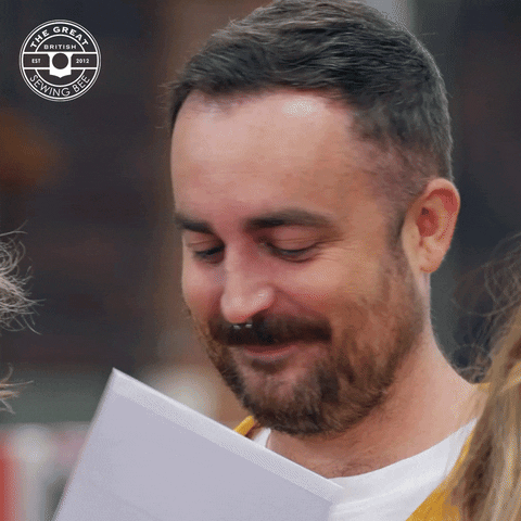 Excited Good News GIF by The Great British Sewing Bee
