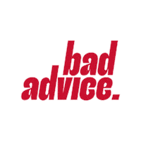 badadvicegame games advice cardgame playingcards Sticker