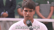 Carlos Alcaraz GIF by Wimbledon