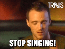 Please Stop Fran Healy GIF by Travis