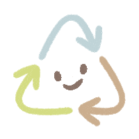 Recycle Smile Sticker by Sebio