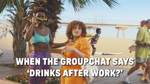 Corporate Life Briancox GIF by Malibu Rum