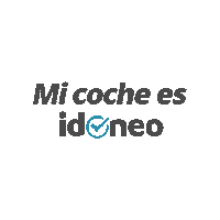 Coche Nuevo Sticker by idoneo.es