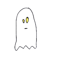 ThinkSocialStudio halloween ghost spooky happy halloween Sticker