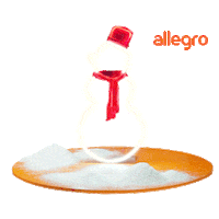 Snowman Sticker by allegro