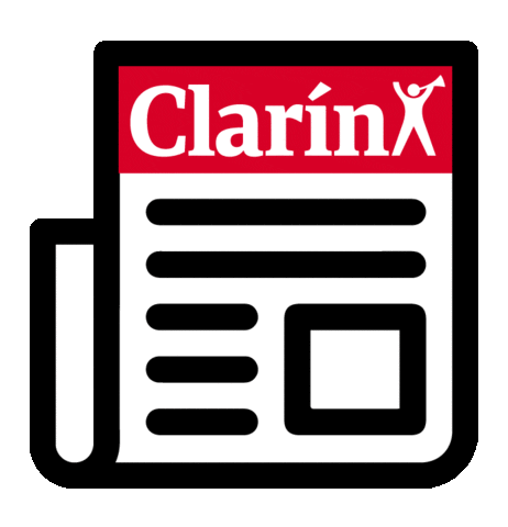 Cover Breaking Sticker by Clarín