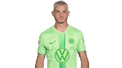 Football Pondering Sticker by VfL Wolfsburg