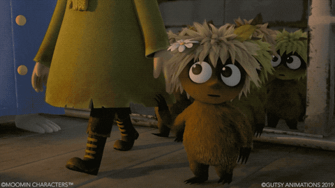 walking woodies GIF by Moomin Official