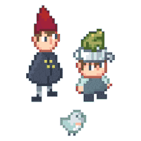 NandooPX pixelart autumn 8bit cartoonnetwork Sticker