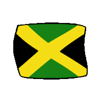 Jamaican Flag Sticker by caracaraNYC