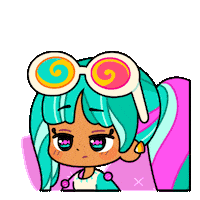SparklesMagicalMarket angry upset annoyed candy Sticker