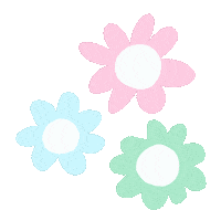 Flower Daisy Sticker by Elsa Isabella