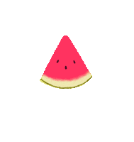 mariannaraskin summer yum bite watermelon Sticker