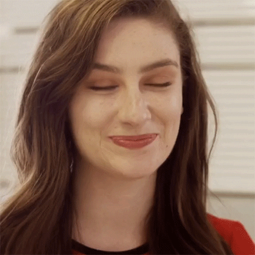 amberdoigthorne giphyupload comedy thank you okay GIF