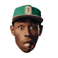 Tyler The Creator Wolf Sticker by imoji