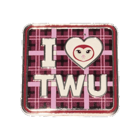 pinnedpins giphygifmaker heart university texas Sticker