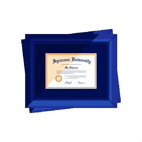 College Graduation Sticker by Syracuse University