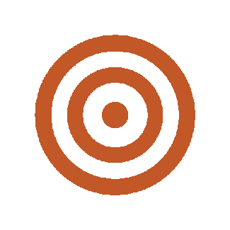 Target Bullseye Sticker by Swell Spark