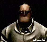 Disappointed Mr Incredible GIF