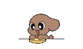 ujuice_ 강아지 우주 도장 uju Sticker