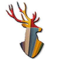 eastenderzlondon deer stag eastenderz Sticker