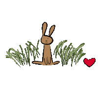Scottish Terrier Bunny Sticker