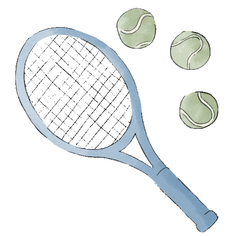 St Lucia Tennis Sticker by Sugar Beach, A Viceroy Resort