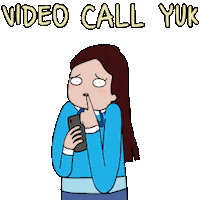 Miss You Call Sticker by VIRA BCA