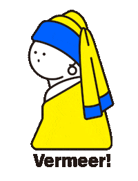 Vermeer Sticker