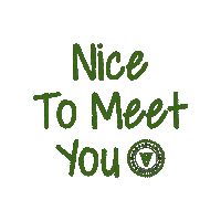 Nice To Meet You Sticker by Davinci B