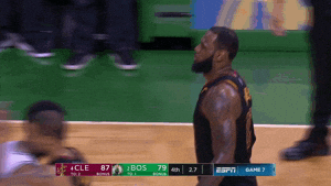 lebron james hug GIF by NBA