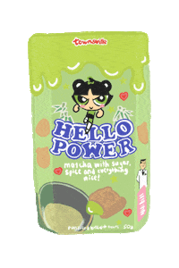Powerpuff Girls Eating Sticker