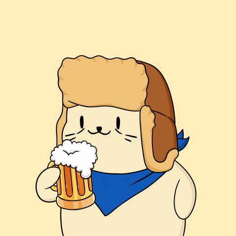 Happy Hour Drinking GIF by Sappy Seals