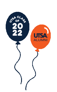 Graduation Class Of 2022 Sticker by The University of Texas at San Antonio