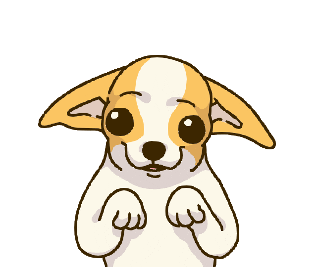 Animation Dog Sticker