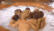 Happy Group Hug GIF by Big Brother Australia
