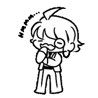 Thinking Contemplate Sticker