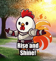 Rise And Shine Sunrise GIF by Zorooster