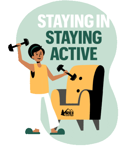 Workout Weights Sticker by REI