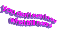 pink don't now STICKER by AnimatedText