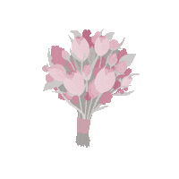 bride flores Sticker by Dulce Compañía