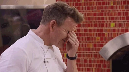 Gordon Ramsay Reaction GIF by Hell