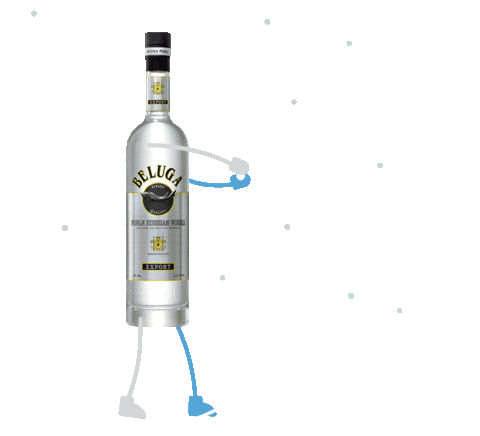 Game Snow Sticker by Beluga Vodka